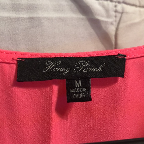 Honey Punch Hot Pink Dress - Picture 6 of 10